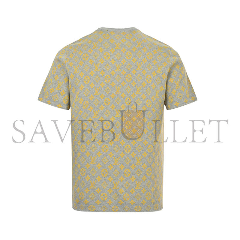 l0vis Vvtt0n monogram glow logo knit short-sleeve t-shirt 1ahvpc